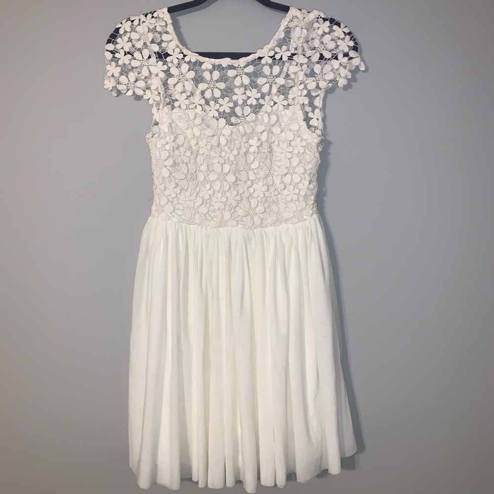 White dress